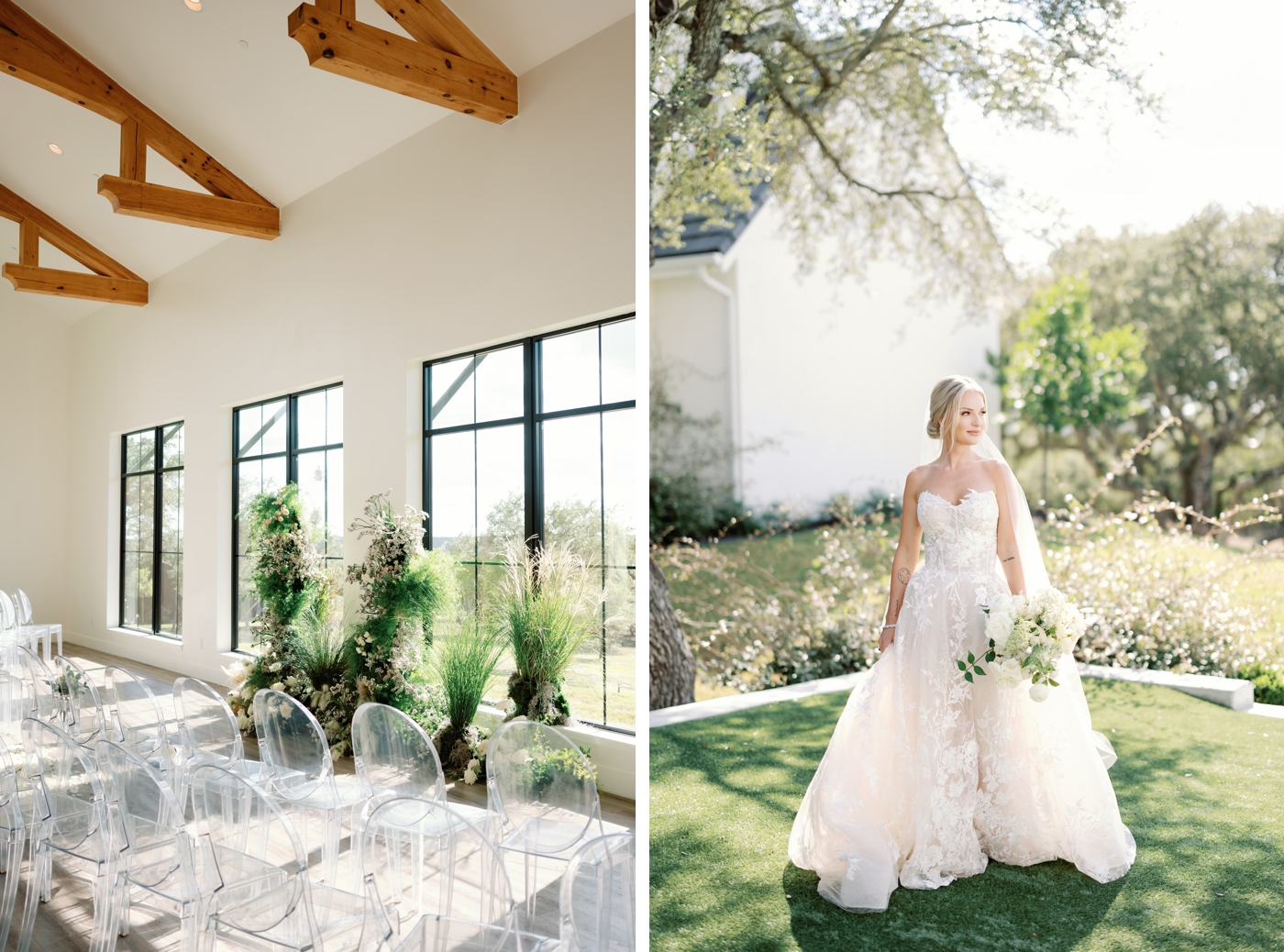 Outdoor wedding in The Hill Country at The Arlo