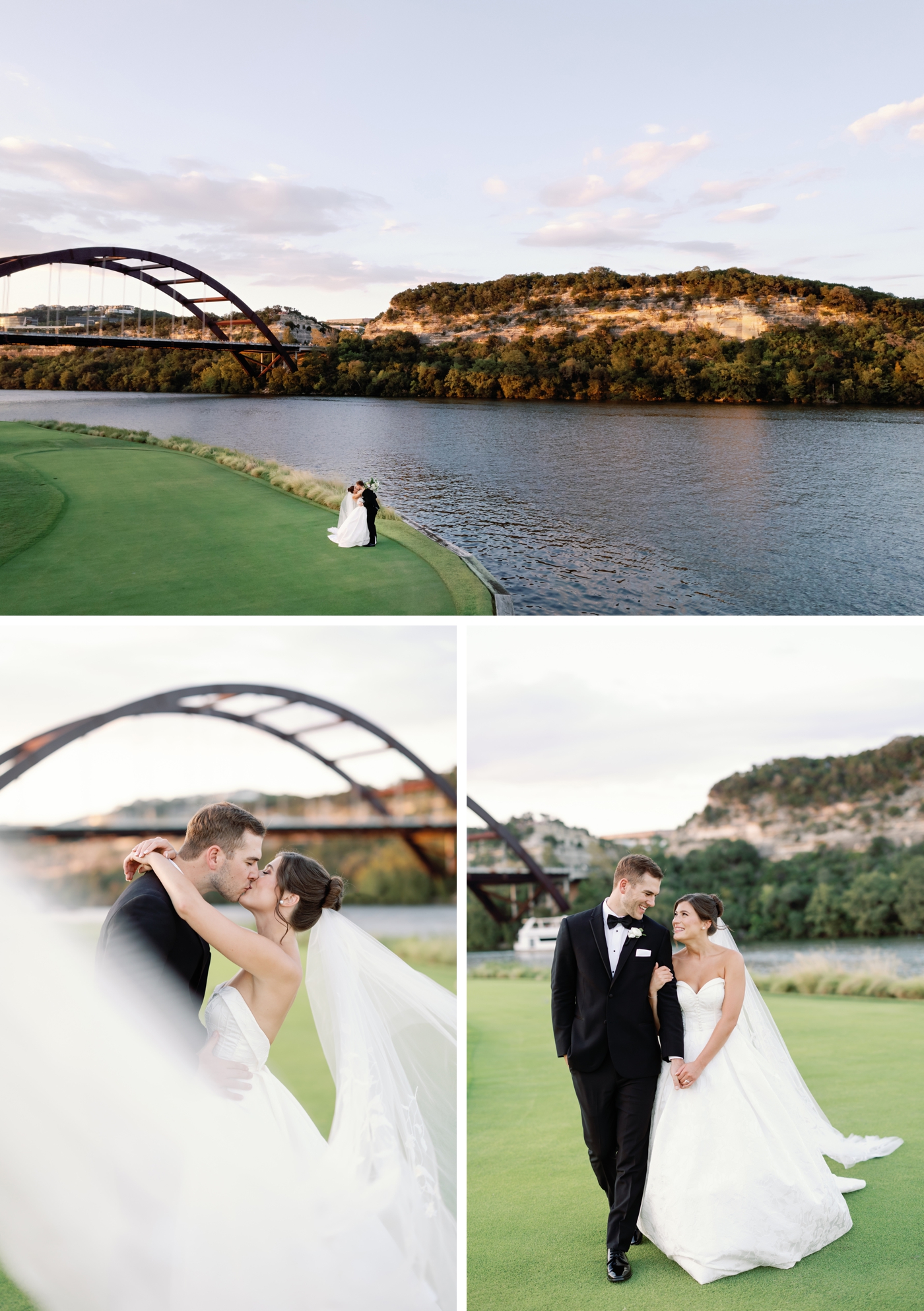 Wedding pictures at Austin Country Club