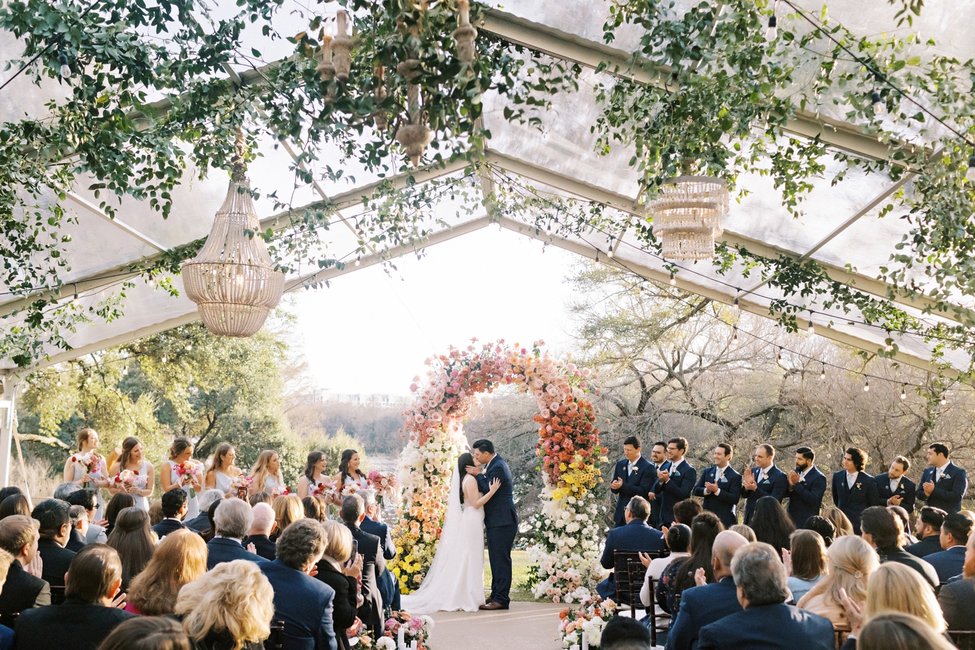 2022 Wedding Trends - colorful wedding in Austin, Texas