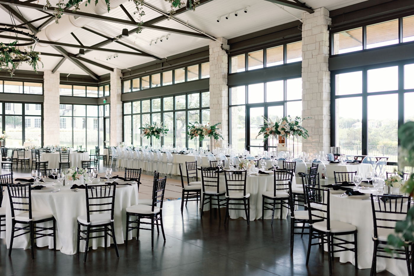 Wedding reception at the Hill Country Pavilion 