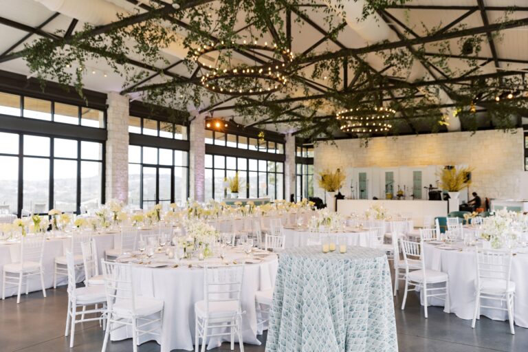 Floral Chinoiserie Inspired Winter Wedding at Omni Barton Creek ...