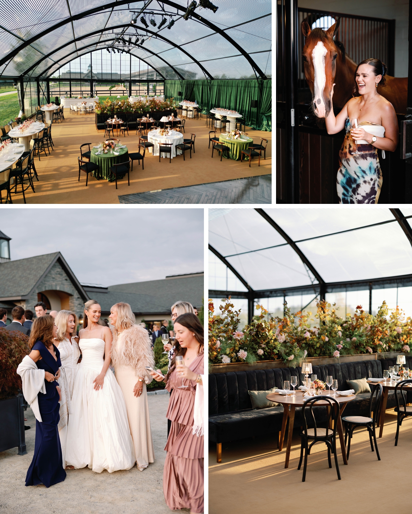 Conservatory Structure Tent, for a wedding on a private property in Upstate New York